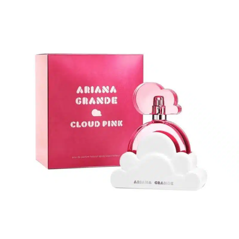 bottle of Ariana Grande Cloud Pink with a Box