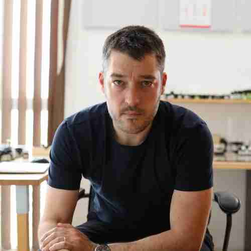 A portrait of Andres Croxatto T