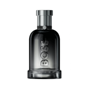 Hugo Boss Bottled Beyond Eau de Parfum bottle – sleek dark gradient design with metallic cap and embossed BOSS logo.