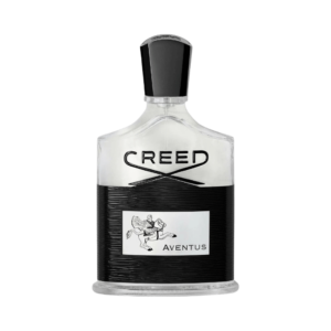 Creed Aventus Eau de Parfum 100ml men’s fragrance bottle with black label and silver cap