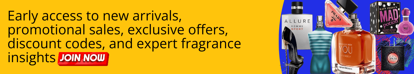 Join Nisbah Banner Showing Popular Perfumes Including Chanel Allure Homme Sport and Mad Potion Promoting Early Access Exclusive Offers and Discount Codes   100 Authentic Fragrance  Australia Wide Shipping